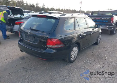 2011 Volkswagen Jetta Sportwagen 2.5L S из США, поврежденный, VIN 3VWPX7AJ5BM612959